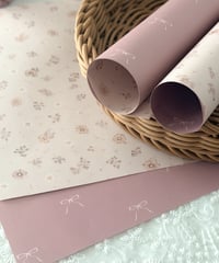 🍂🌼reversible A4 paper  20P