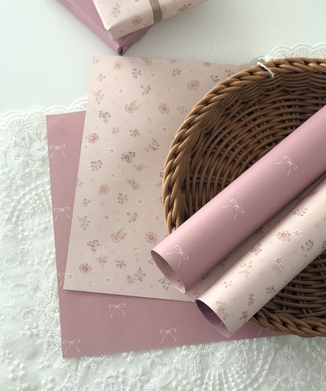 🍂🌼 autumn wrapping set