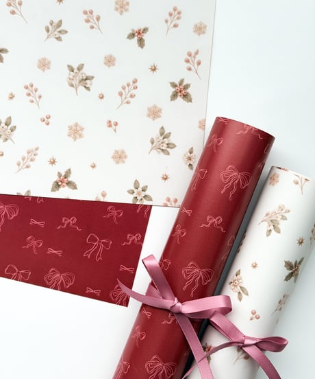 🎀🎄reversible A4 paper  20P/50P