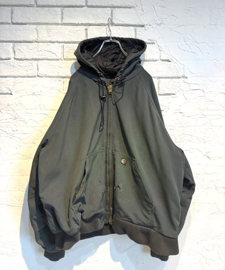 Carhartt アクティブジャケットパーカー　モスグリーン