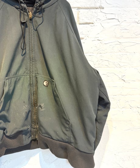 Carhartt アクティブジャケットパーカー　モスグリーン