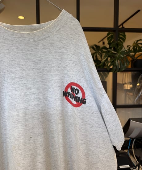 NO WHINING／t-shirts