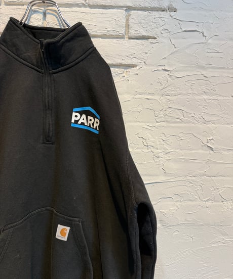 carhartt PARRハーフジップスウェット