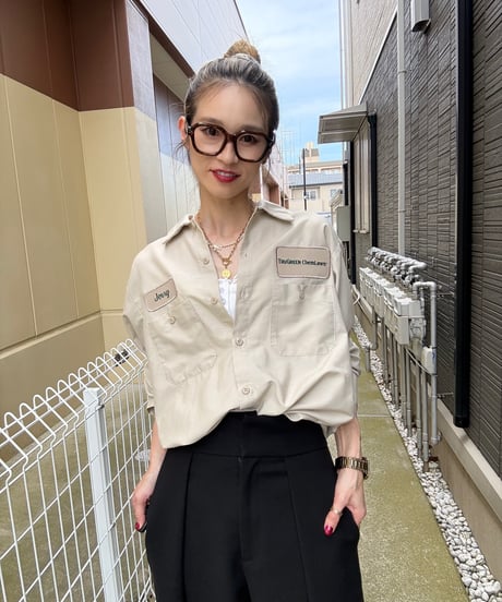 Jery／TRUGREEN Chem Lawn／ベージュ／shirts