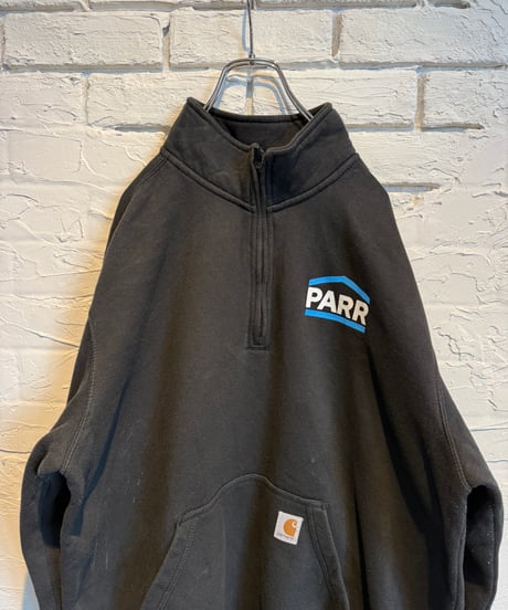 carhartt PARRハーフジップスウェット