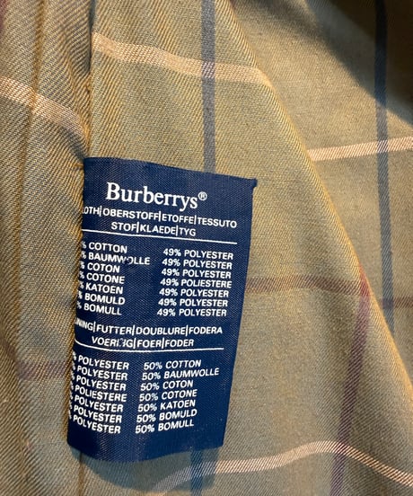 Burberrys vintageステンカラーコート