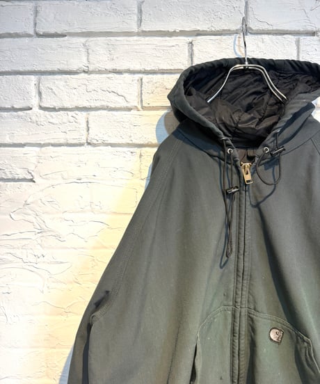 Carhartt アクティブジャケットパーカー　モスグリーン