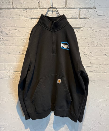 carhartt PARRハーフジップスウェット