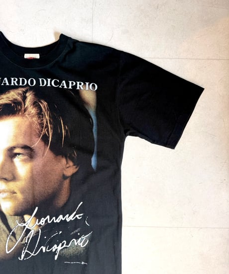 TITANIC 1998 LEONARDO DICAPRIO FACE MICHAEL LARGE 1808／t-shirts