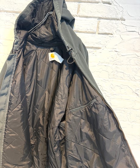Carhartt アクティブジャケットパーカー　モスグリーン