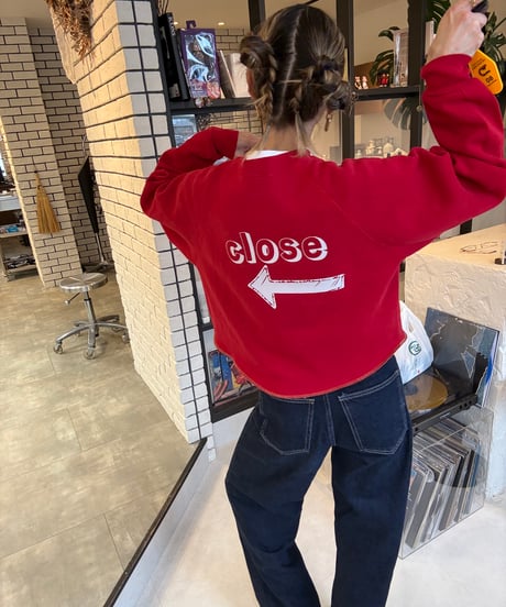 DISCUS ATHLETIC『しゅーオリジナルデザイン→←』赤sweat