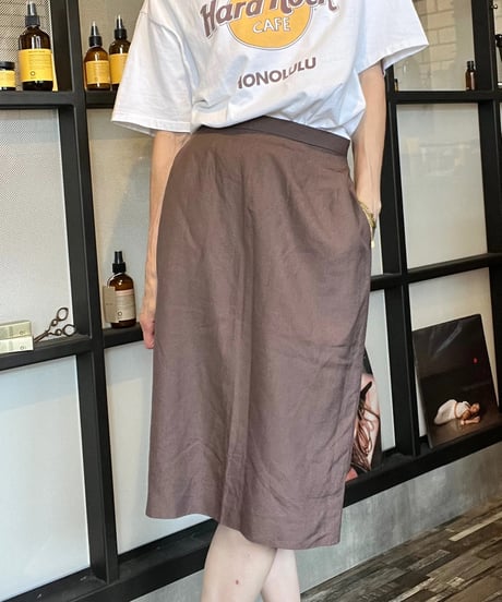 Dior vintage brown skirt