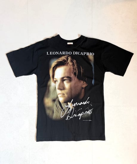 TITANIC 1998 LEONARDO DICAPRIO FACE MICHAEL LARGE 1808／t-shirts