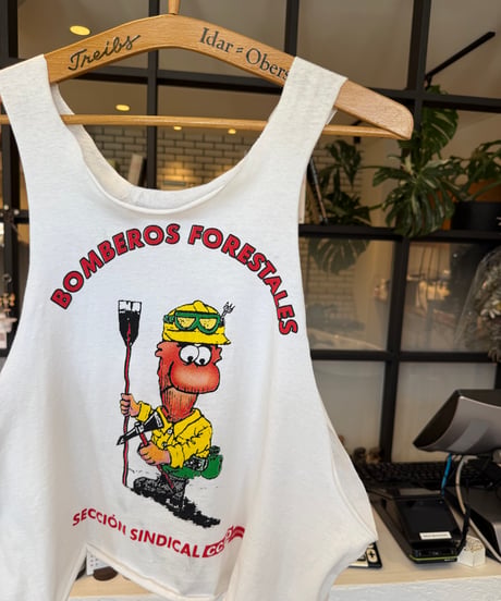 BOMBEROS FORESTALES切りっぱなしタンクトップ