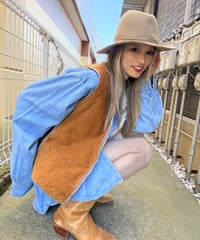 vintage ボアベスト