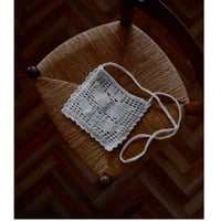 【8月10日〜15日に発送】filet crochet pochette