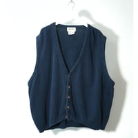 90s "Eddie Bauer" Cotton knit Vest