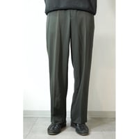 "GIORGIO ARMANI" No tuck Slacks