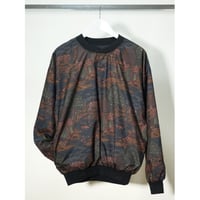 90s Reversible V neck Golf Pullover