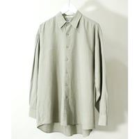 "PERRY ELLIS" L/S shirt Linen × Cotton