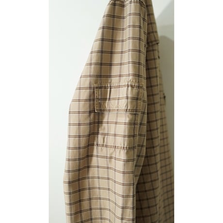 00s "NIKE ACG" Check pattern L/S shirt