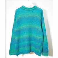 90s Mohair blend Roll neck Knit sweater