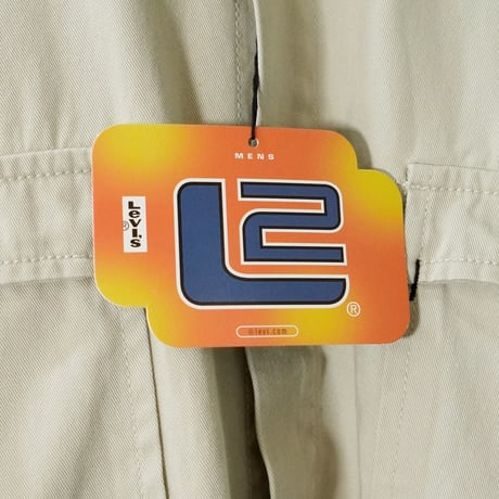 【Dead Stock】00s "Levi's L2" Technical L/S shirt Cotton 100%