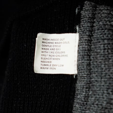 00s "GAP" 2 tone Cotton Knit sweater
