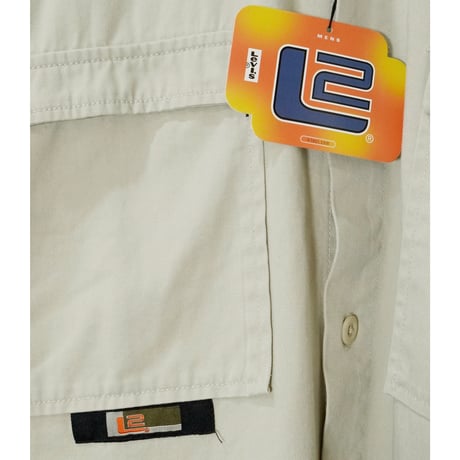 【Dead Stock】00s "Levi's L2" Technical L/S shirt Cotton 100%