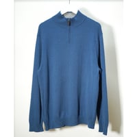 Cashmere Half zip Knit sweater
