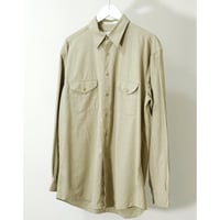 "PERRY ELLIS" L/S shirt Cotton × Wool