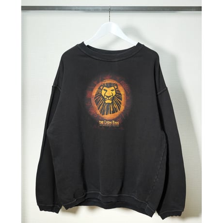 00s "THE LION KING" Printed Sweat Shirt