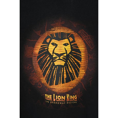 00s "THE LION KING" Printed Sweat Shirt