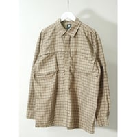 00s "NIKE ACG" Check pattern L/S shirt