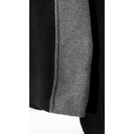 00s "GAP" 2 tone Cotton Knit sweater