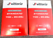 ビットリア　Vittoria　チューブ　2本セット　700×20-28c 23c 25c 28cなど 60mm
