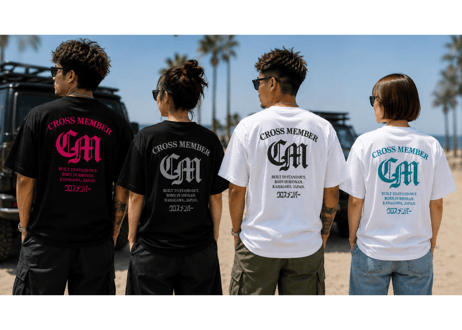New Tシャツ2026【白×ターコイズ】