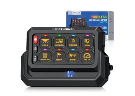 【MICTUNING】ワイヤレススイッチパネル P1s-W+