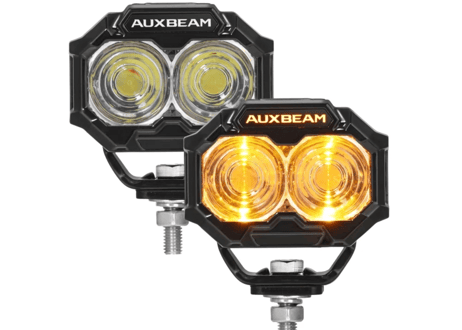 MASTER-T Series 3" Spot Beam Off-Road Lights with Amber Backlight