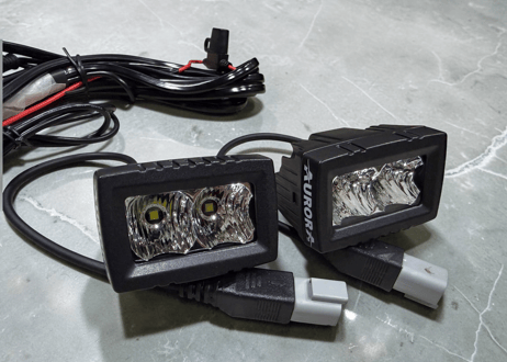 【AURORA】２インチ フラッドワークライト / 3INCH FLOOD WORK LIGHT