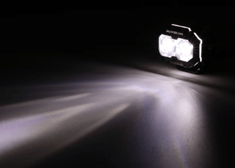 MASTER-T Series 3" Spot Beam Off-Road Lights with Amber Backlight