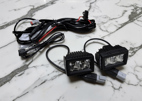 【AURORA】２インチ フラッドワークライト / 3INCH FLOOD WORK LIGHT