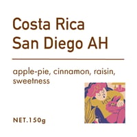シナモン香るCosta Rica San Diego 150g