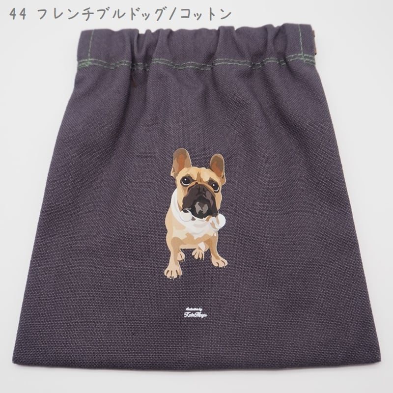 わんこ ばね口巾着 | LEAandRIO