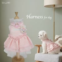 ワンピース風ハーネス 犬 猫