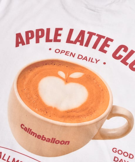 balloon latte photo tee