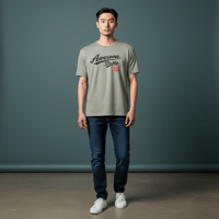AWESOME ベースロゴTシャツ