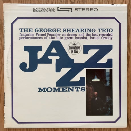 GEORGE SHEARING - Jazz Moments (CAPITOL ST1827)