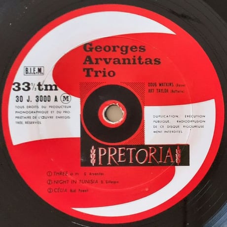 GEORGES ARVANITAS - 3.a.m. (PRETORIA 30J.3000)