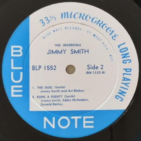 JIMMY SMITH - at the Organ Volume 2 (BLUE NOTE BLP1552)